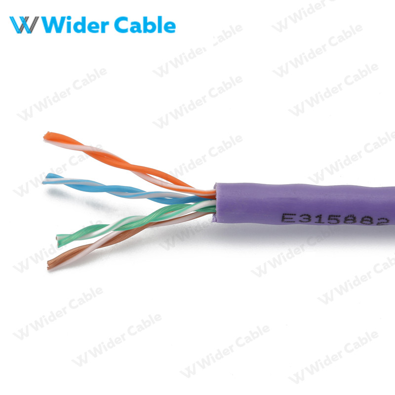 CAT.5e UTP Network Cable Purple Color