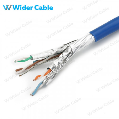 CAT.6a SSTP Network Cable Blue Color