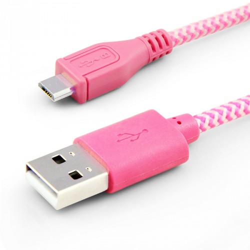 High quality Micro USB Cable - Pink