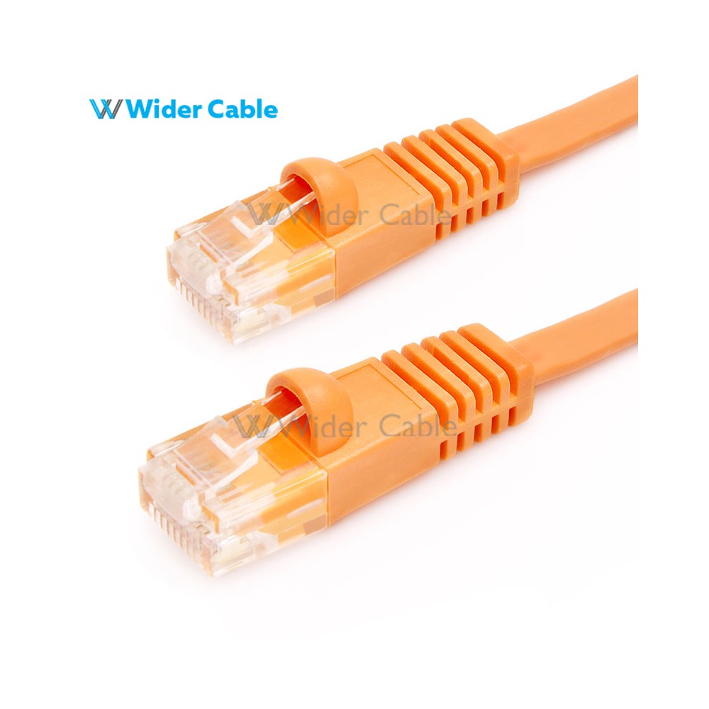 Snagless Flat CAT6 UTP 250MHz Bare Copper Ethernet Network ...