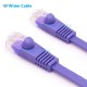 Snagless Flat CAT6 UTP 250MHz Bare Copper Ethernet Network Patch Cable