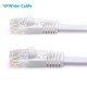 Snagless Flat CAT6 UTP 250MHz Bare Copper Ethernet Network Patch Cable