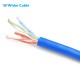 1000FT 24AWG CAT.5e 100MHz UTP Bare Copper Ethernet Network Bulk Cable - Blue Color