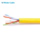 1000FT 24AWG CAT.5e 100MHz UTP Bare Copper Ethernet Network Bulk Cable - Yellow  Color