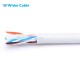 1000FT 23AWG CAT.6 250MHz UTP Bare Copper Ethernet Network Bulk Cable - Grey Color