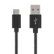 USB-C to USB-A cable Black Color