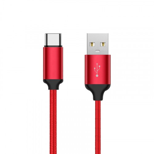 Câble USB / USB type-C USB-C 2m nylon couleur - CPC informatique