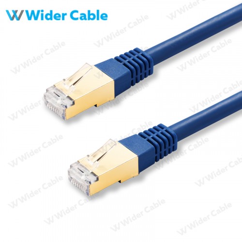 CAT6a SSTP Patch Cable Gold Plated RJ45