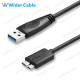 Micro 10P to USB 3.0 AM Cable Black Color