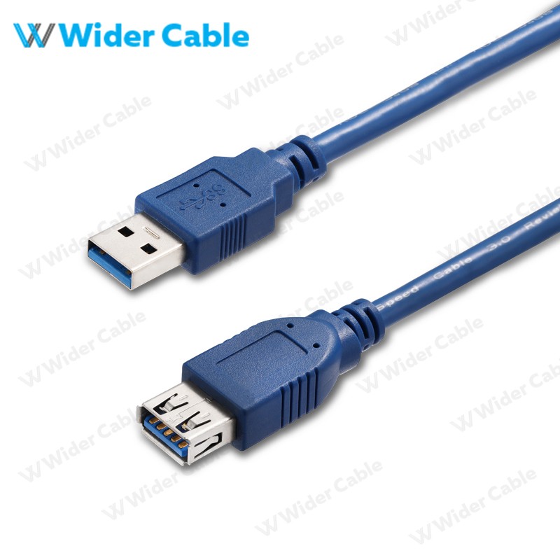 USB 3.0 AM TO AF Cable Blue Color