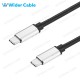 USB C To USB C Cable Black Color