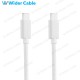 Fashionable Design USB C To USB C Cable White Color