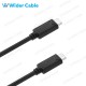 Fast Charging USB-C Cable Black Color