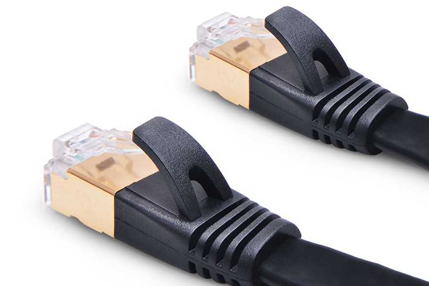 Slim Flat CAT.7 STP Patch Cables--Support Next Generation Network