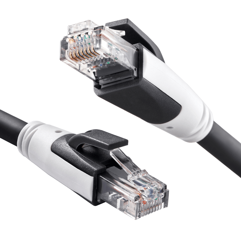 WiderCable Cat6A PoE Ethernet Cable with Dual Color Jacket - Image 2