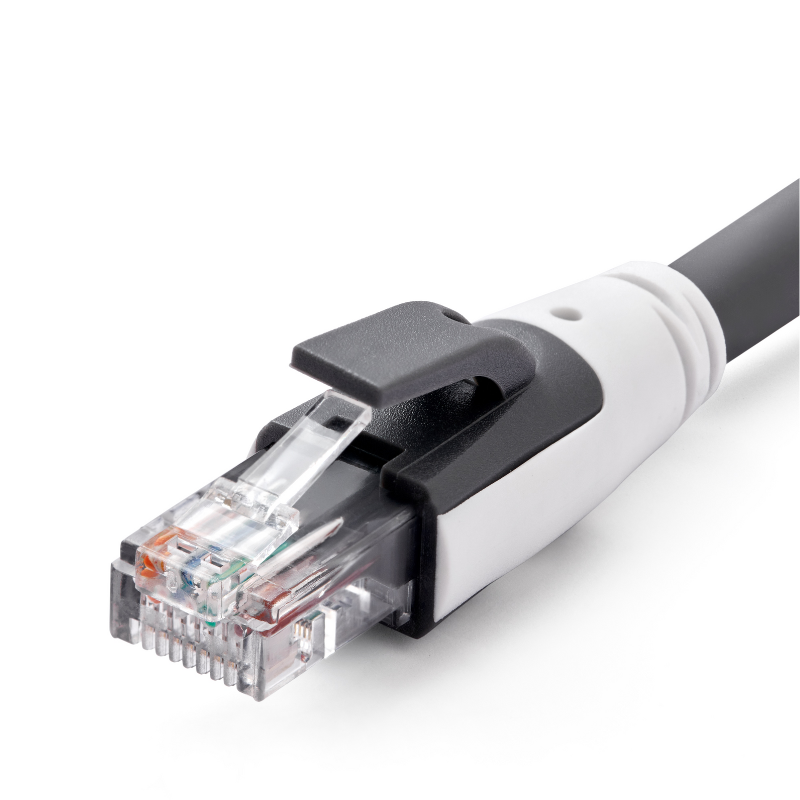 WiderCable Cat6A PoE Ethernet Cable with Dual Color Jacket