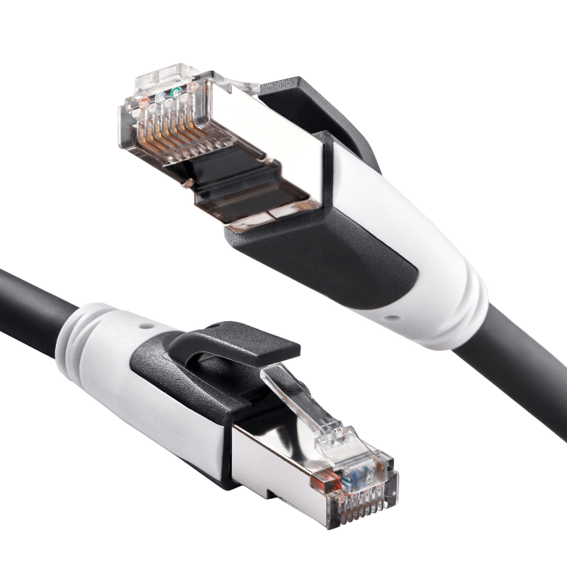 WiderCable Cat8 PoE Ethernet Cable with Dual Colour Jacket - Image 3